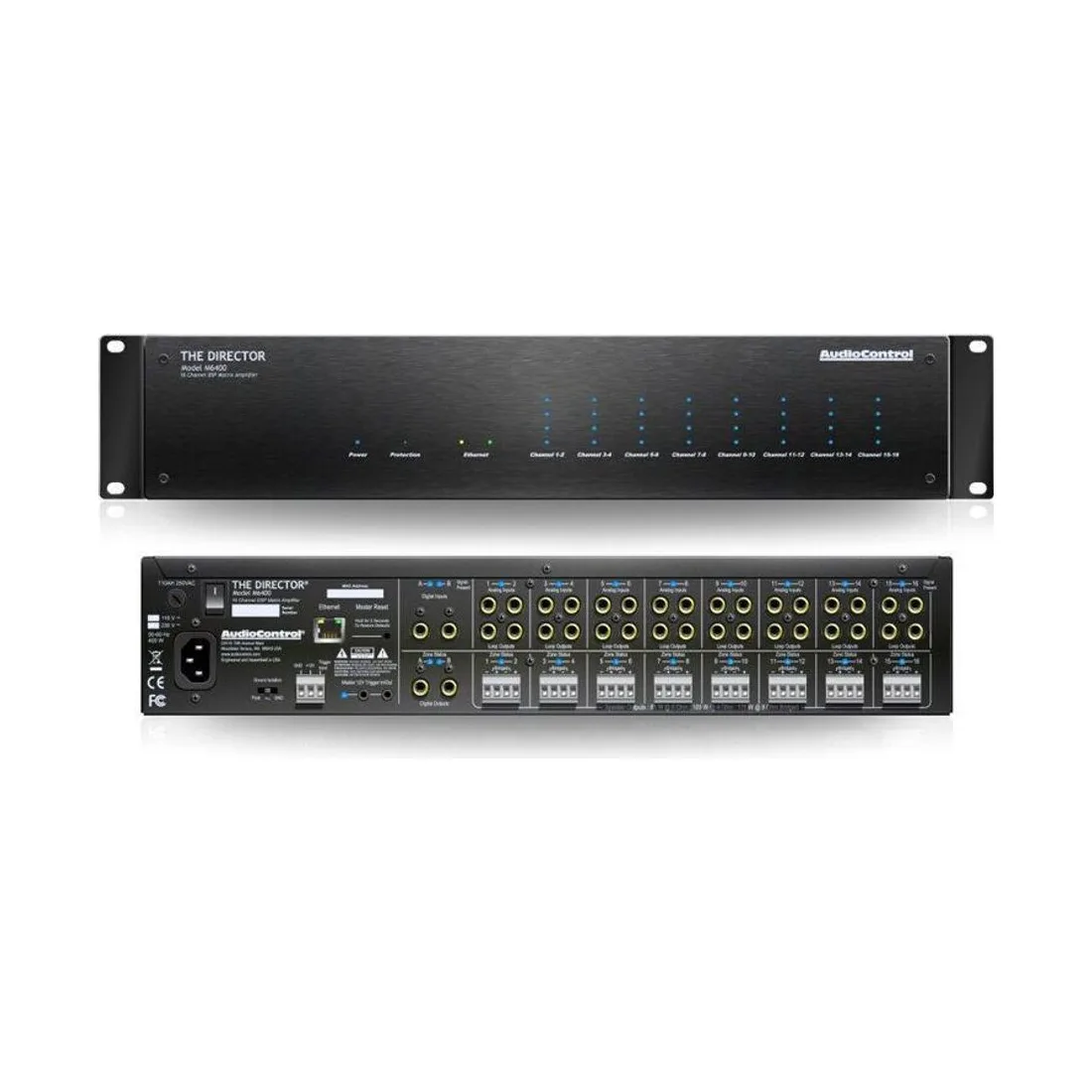 AudioControl Director M6400 – sechzehn Kanäle mit DSP