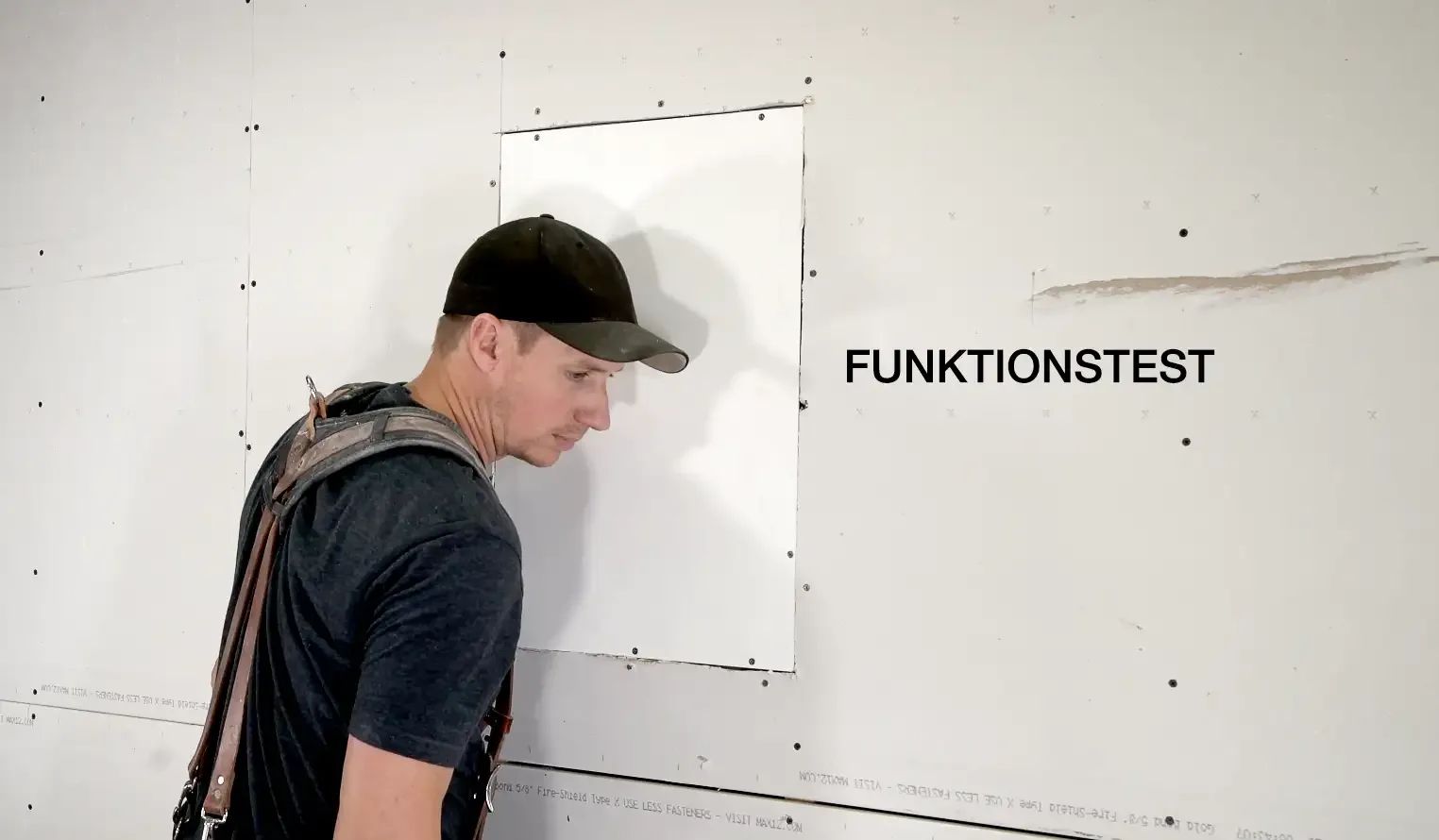 Führen Sie einen Funktionstest über den vollen Frequenzbereich durch.